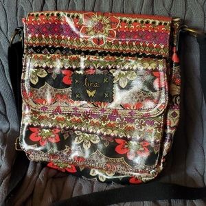 Linda multi color purse